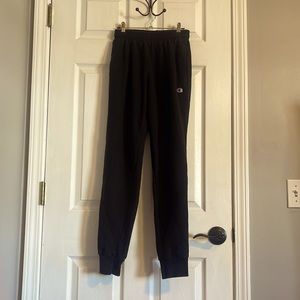 Black Champion Joggers